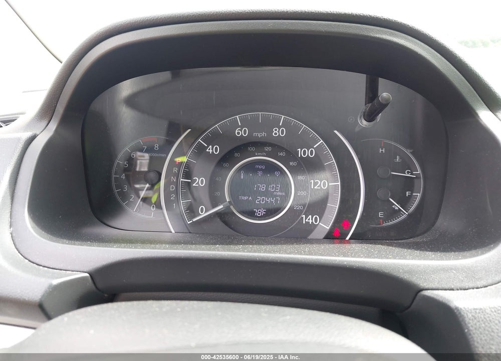 2013 HONDA CR-V VIN: 5J6RM4H59DL056858