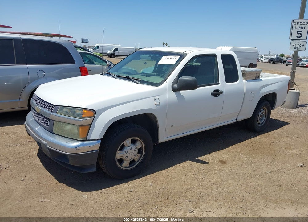 2007 CHEVROLET COLORADO WORK TRUCK VIN: 1GCCS19E478165217