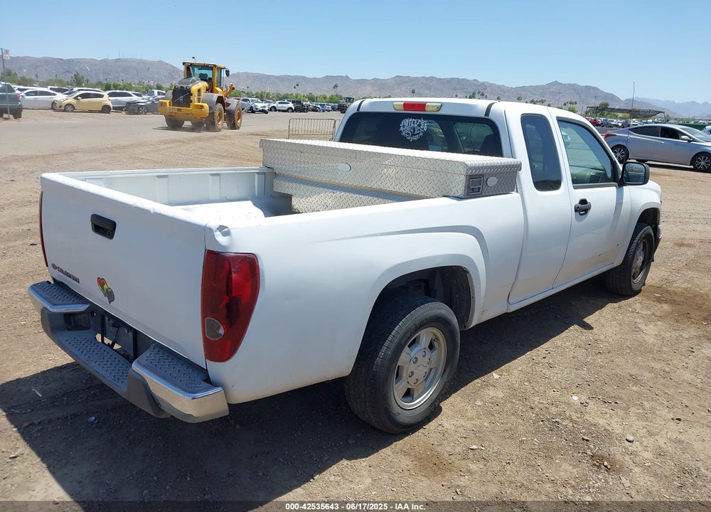 2007 CHEVROLET COLORADO WORK TRUCK VIN: 1GCCS19E478165217