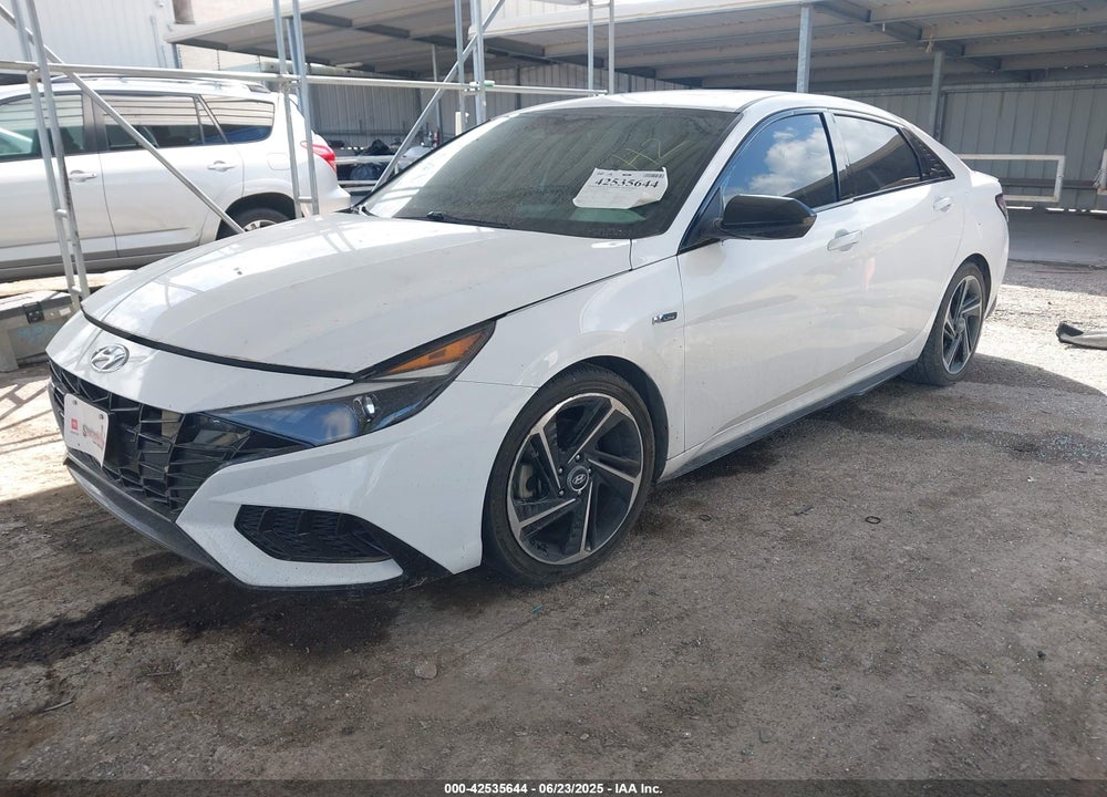 2021 HYUNDAI ELANTRA VIN: KMHLR4AF1MU154563
