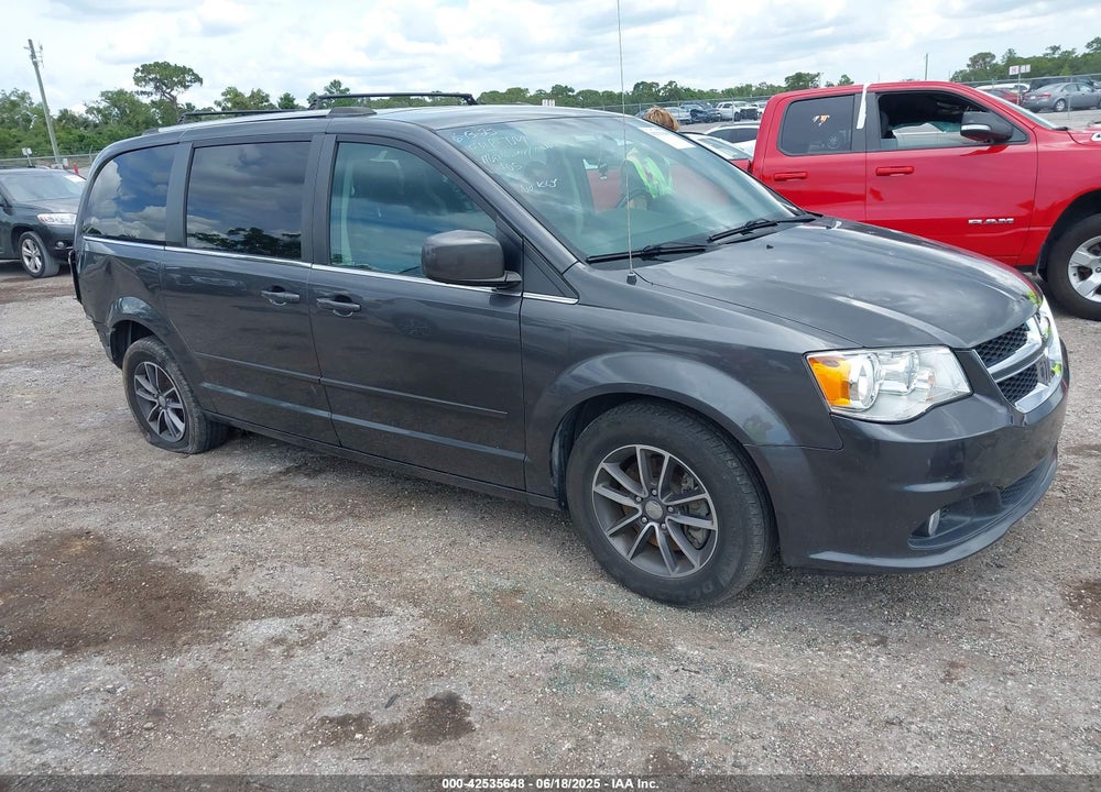 2017 DODGE GRAND CARAVAN SXT VIN: 2C4RDGCG9HR862485