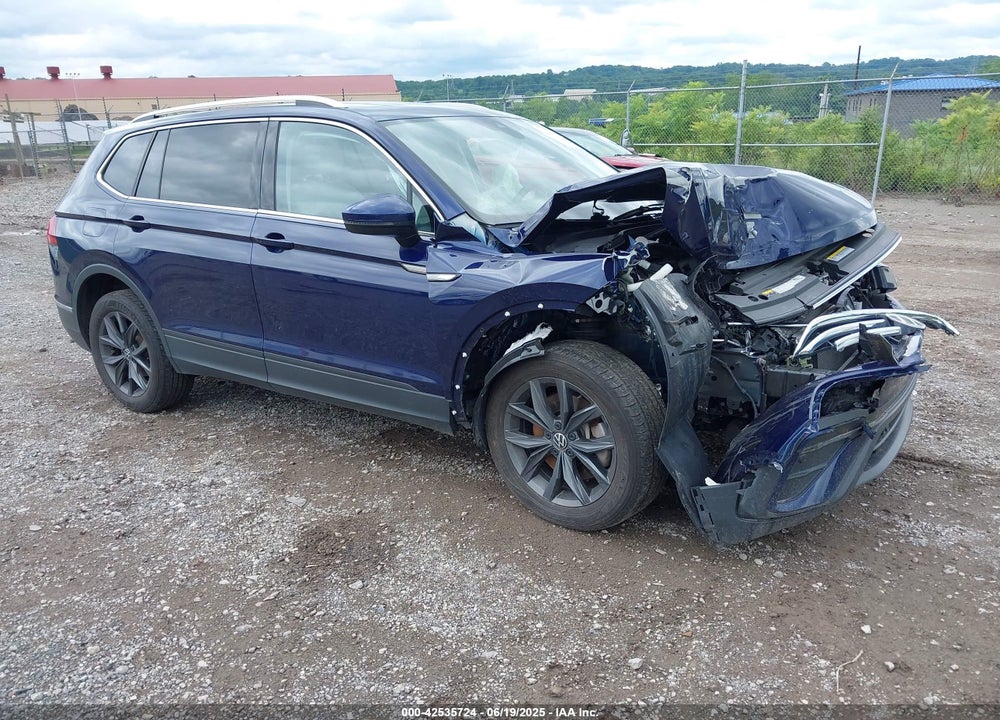 2022 VOLKSWAGEN TIGUAN 2.0T SE VIN: 3VV2B7AX2NM174360