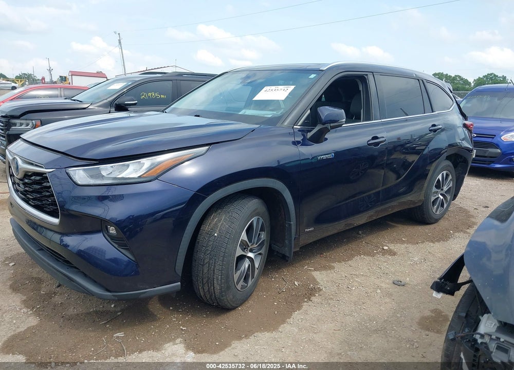 2020 TOYOTA HIGHLANDER VIN: 5TDGBRCHXLS512039