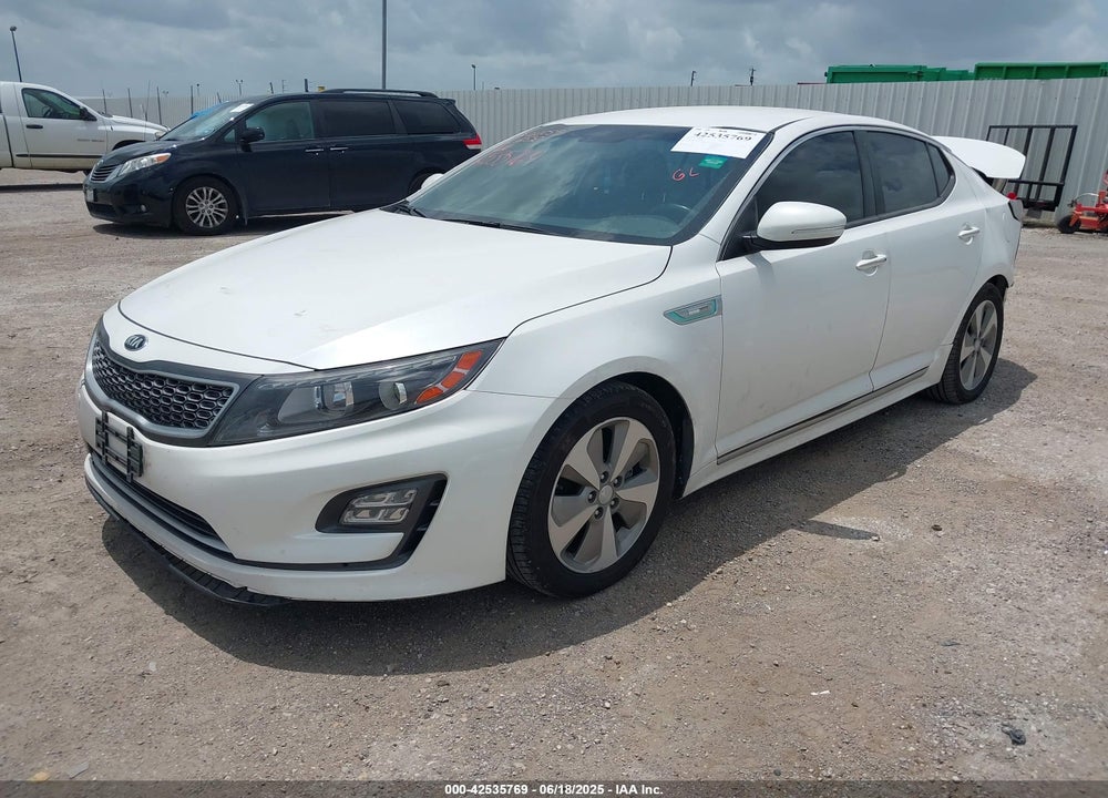2016 KIA OPTIMA HYBRID VIN: KNAGN4AD0G5098532