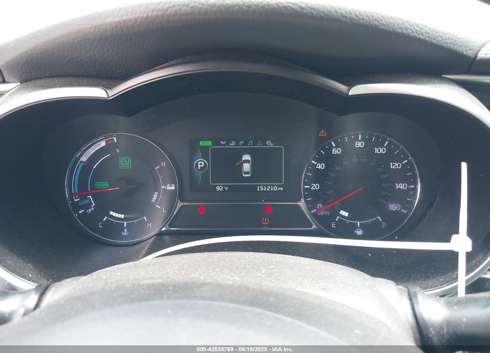 2016 KIA OPTIMA HYBRID VIN: KNAGN4AD0G5098532