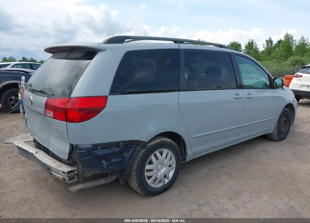 2004 TOYOTA SIENNA LE VIN: 5TDZA23C14S148974