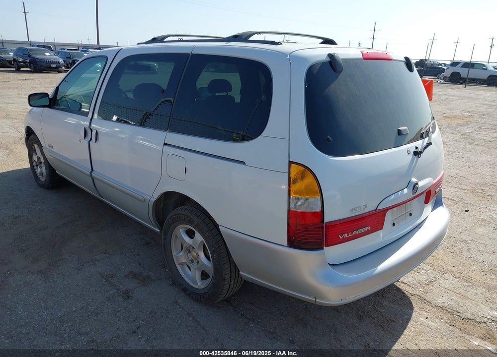 2000 MERCURY VILLAGER SPORT VIN: 4M2XV12T1YDJ01463