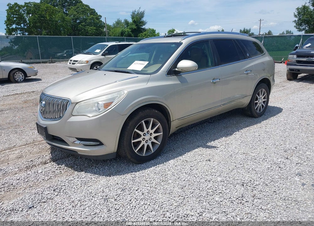 2016 BUICK ENCLAVE LEATHER VIN: 5GAKVBKD0GJ256733