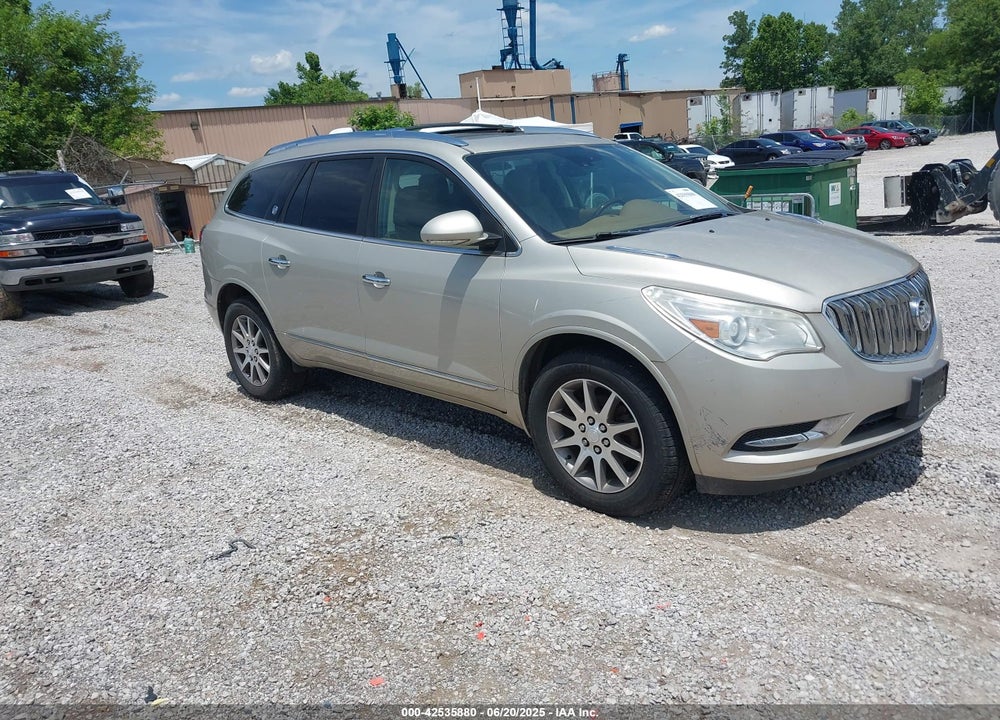 2016 BUICK ENCLAVE LEATHER VIN: 5GAKVBKD0GJ256733