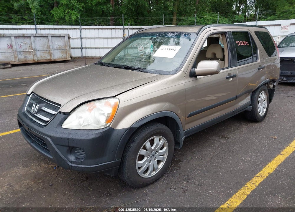 2006 HONDA CR-V EX VIN: JHLRD78846C032605