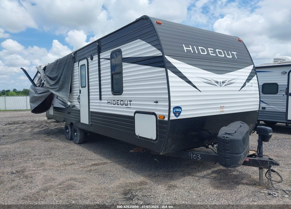 2021 KEYSTONE HIDEOUT SERIES M-262 VIN: 4YDT26229M7241963