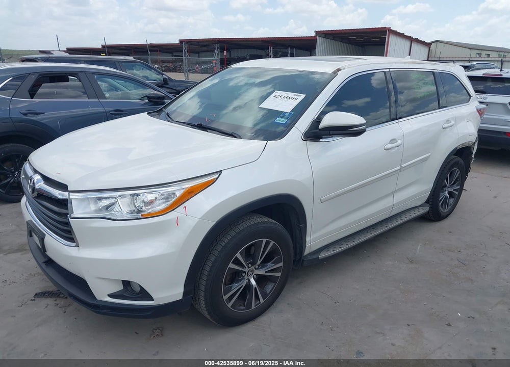 2016 TOYOTA HIGHLANDER VIN: 5TDKKRFH7GS141692