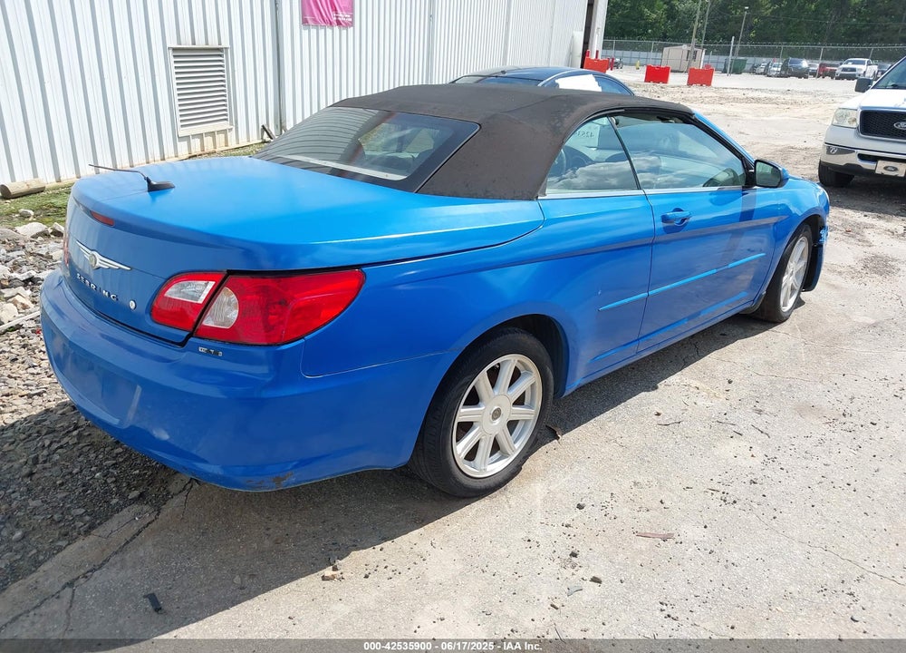 2008 CHRYSLER SEBRING VIN: 1C3LC55RX8N157319