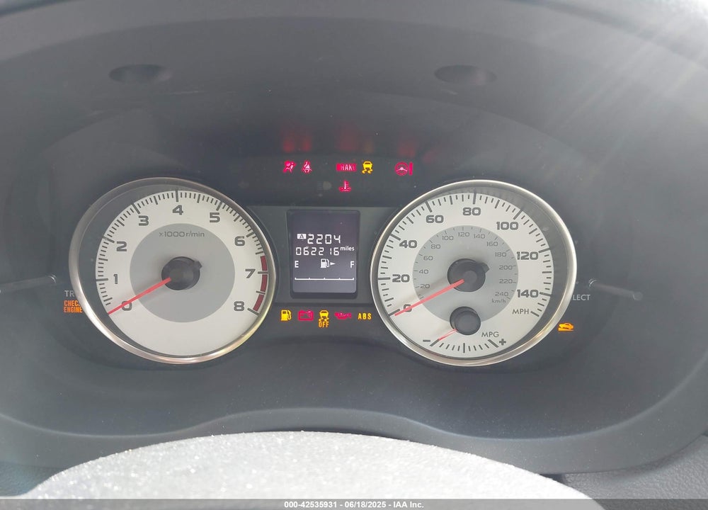 2014 SUBARU IMPREZA VIN: JF1GPAG61E8282982