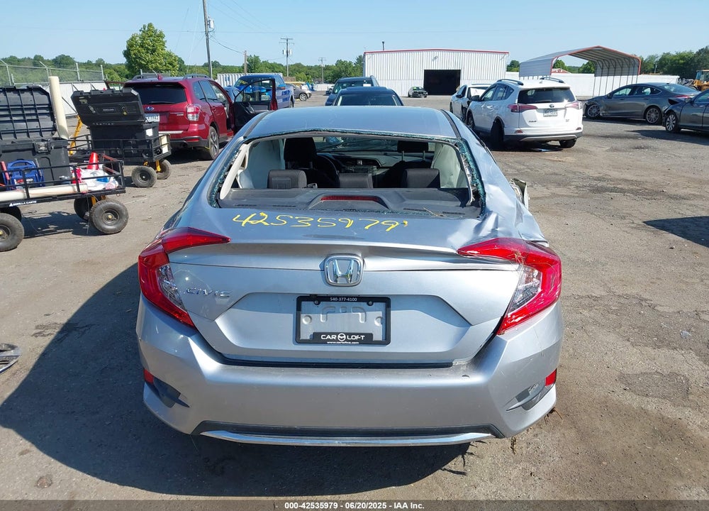 2021 HONDA CIVIC VIN: 2HGFC2F6XMH527202
