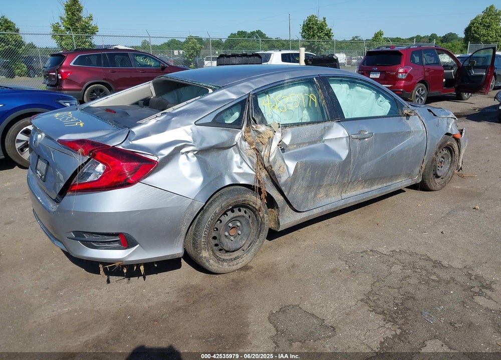2021 HONDA CIVIC VIN: 2HGFC2F6XMH527202