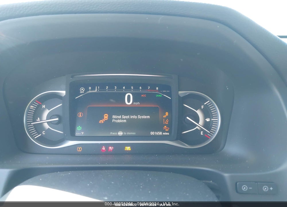 2023 HONDA PASSPORT VIN: 5FNYF8H50PB036640