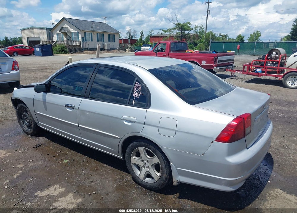 2004 HONDA CIVIC VIN: 2HGES26744H512055