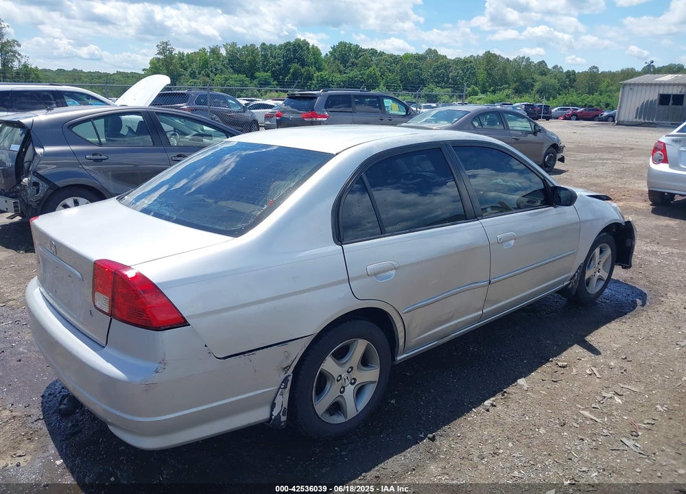 2004 HONDA CIVIC VIN: 2HGES26744H512055