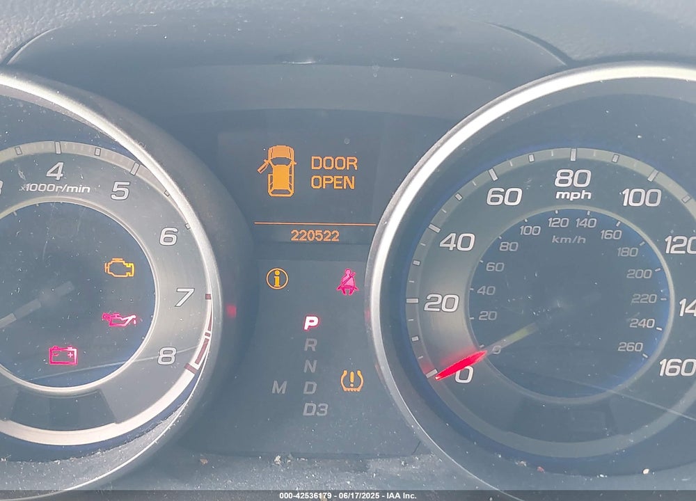 2007 ACURA MDX TECHNOLOGY PACKAGE VIN: 2HNYD28377H523744