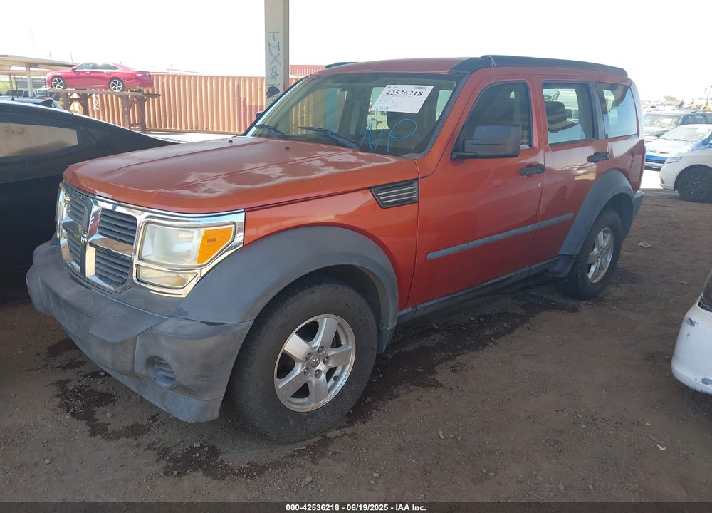2007 DODGE NITRO VIN: 1D8GT28K17W726918