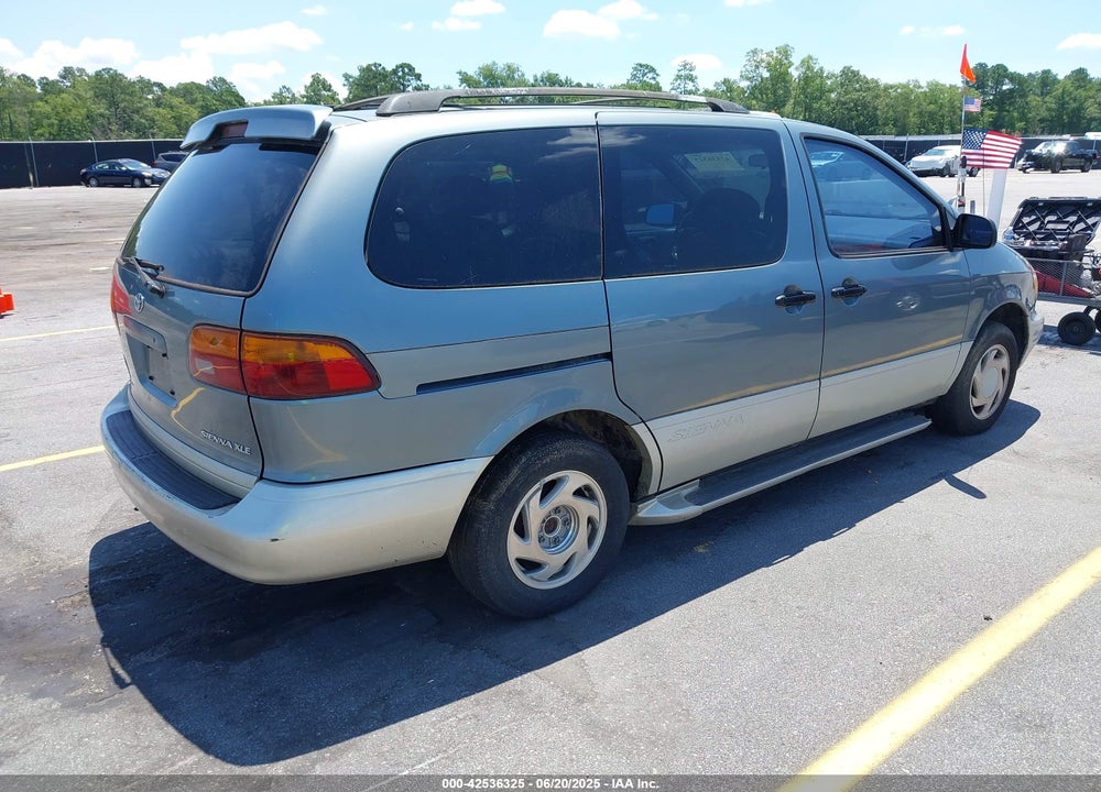 1999 TOYOTA SIENNA XLE VIN: 4T3ZF13C4XU118561