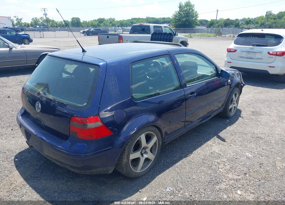 2002 VOLKSWAGEN GTI 1.8L VIN: 9BWDE61J724044608