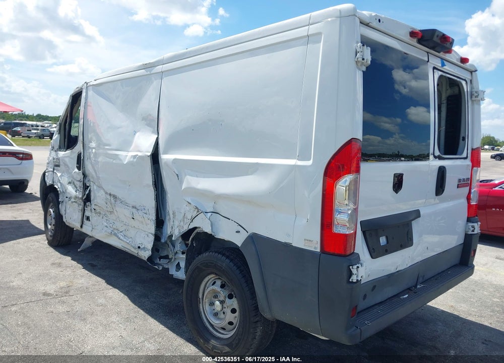 2017 RAM PROMASTER 1500 LOW ROOF 136 WB VIN: 3C6TRVAG2HE523798