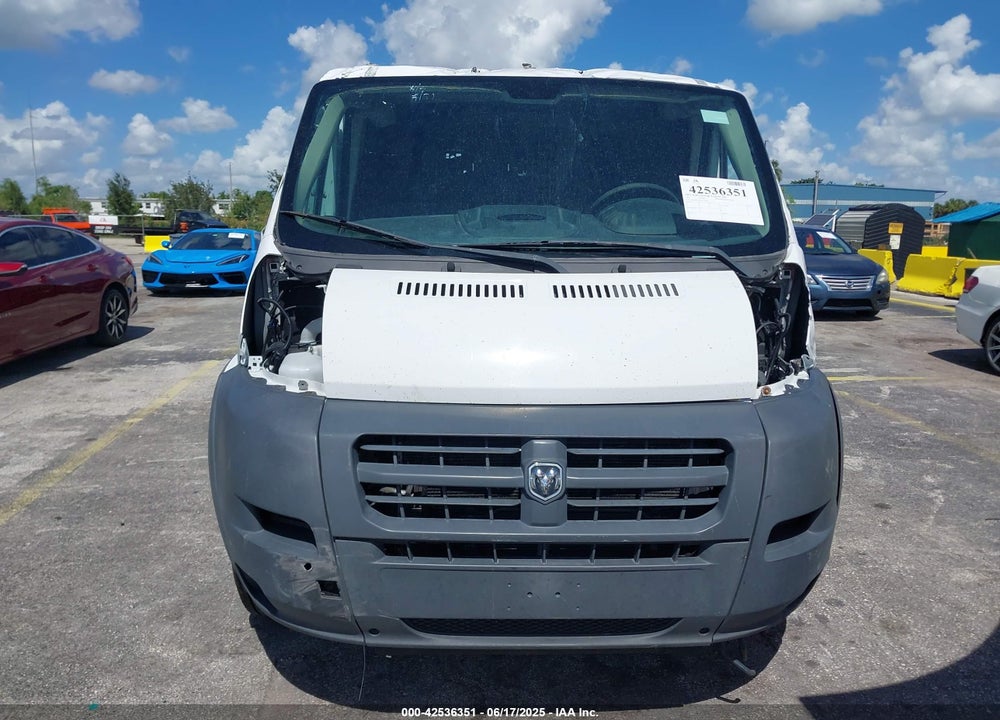 2017 RAM PROMASTER 1500 LOW ROOF 136 WB VIN: 3C6TRVAG2HE523798