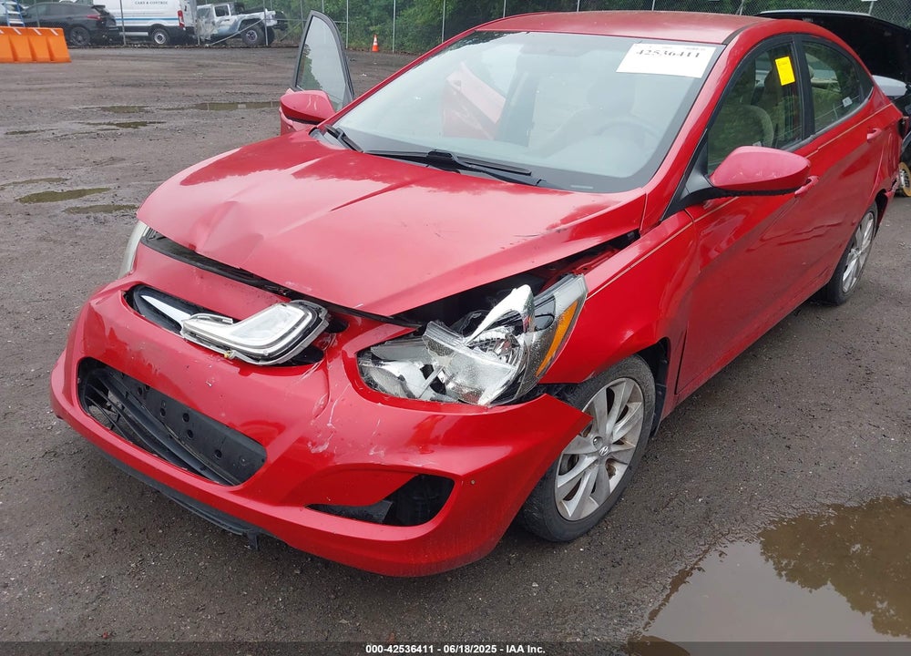 2013 HYUNDAI ACCENT VIN: KMHCU4AE6DU442004