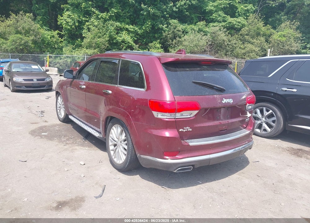 2017 JEEP GRAND CHEROKEE VIN: 1C4RJFJG0HC901429