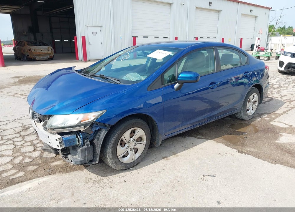 2014 HONDA CIVIC VIN: 19XFB2F50EE026437