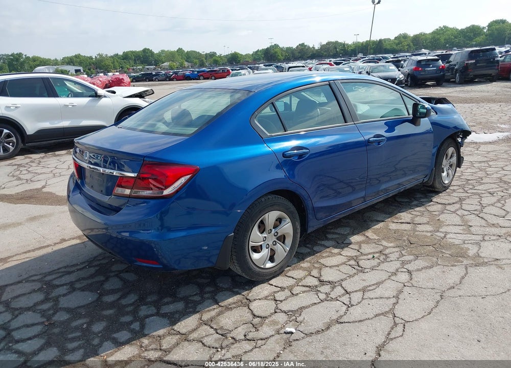 2014 HONDA CIVIC VIN: 19XFB2F50EE026437