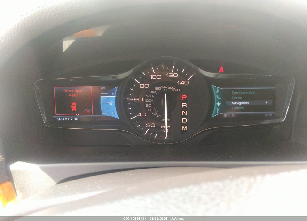 2011 LINCOLN MKX VIN: 2LMDJ6JKXBBJ14865