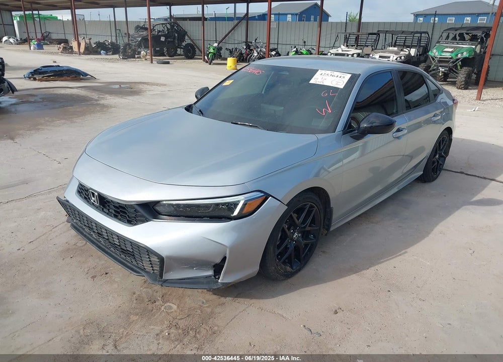 2025 HONDA CIVIC SPORT VIN: 2HGFE2F5XSH512536