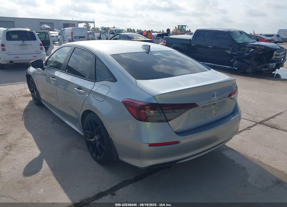 2025 HONDA CIVIC SPORT VIN: 2HGFE2F5XSH512536