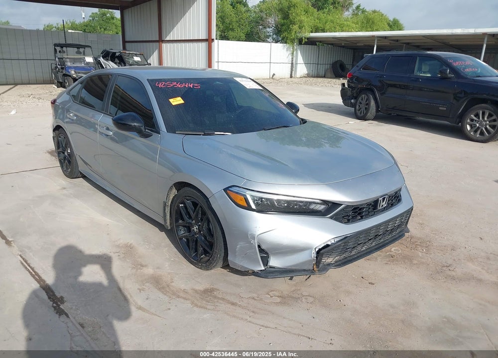 2025 HONDA CIVIC SPORT VIN: 2HGFE2F5XSH512536