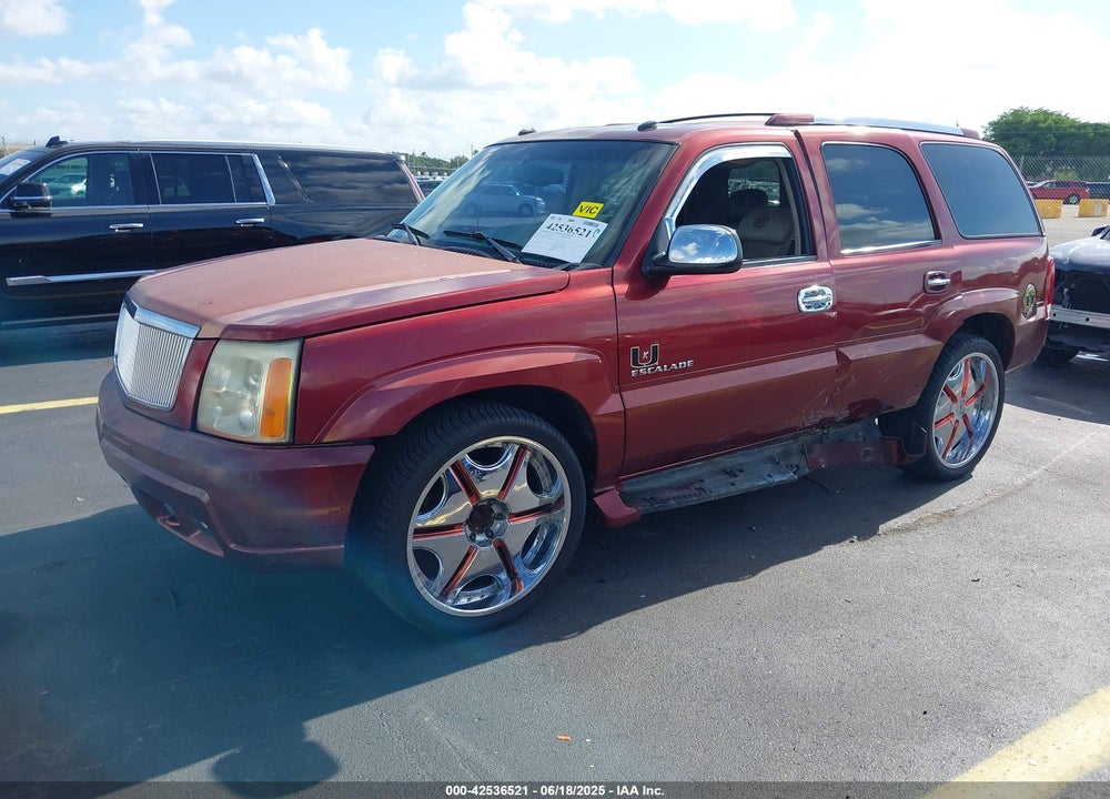 2003 CADILLAC ESCALADE STANDARD VIN: 1GYEK63N63R194263