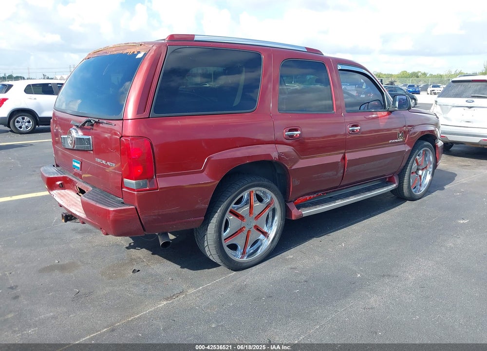 2003 CADILLAC ESCALADE STANDARD VIN: 1GYEK63N63R194263