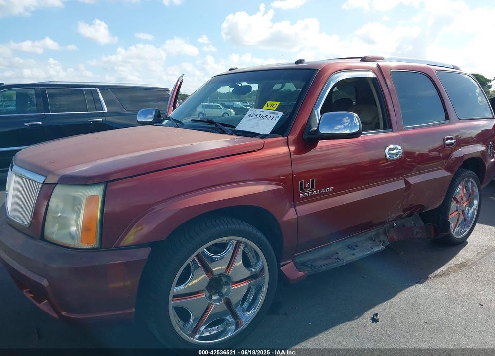 2003 CADILLAC ESCALADE STANDARD VIN: 1GYEK63N63R194263