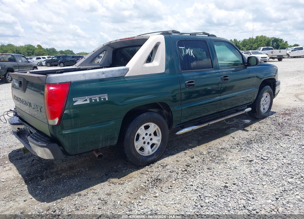 2004 CHEVROLET AVALANCHE 1500 VIN: 3GNEC12TX4G161636