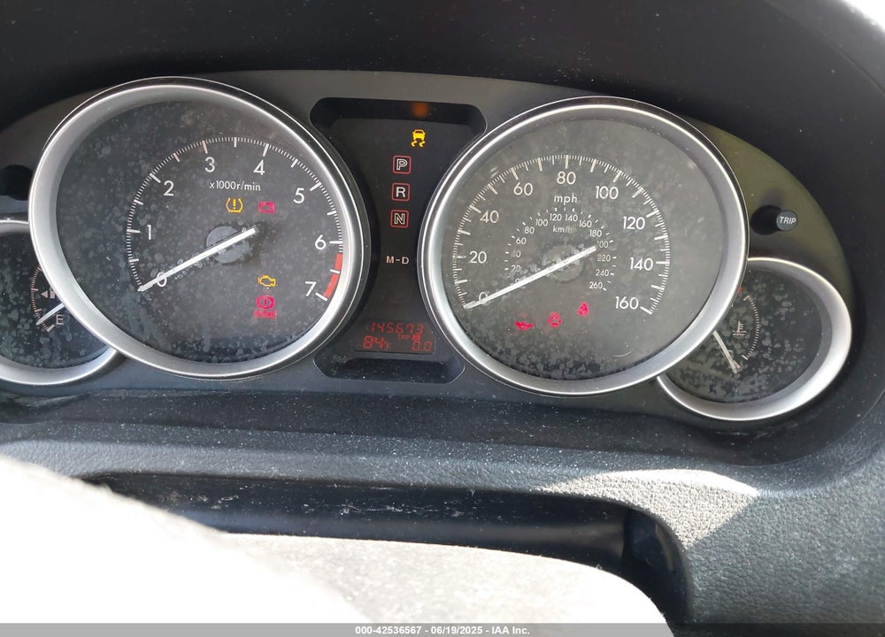 2011 MAZDA MAZDA6 VIN: 1YVHZ8BH2B5M26122