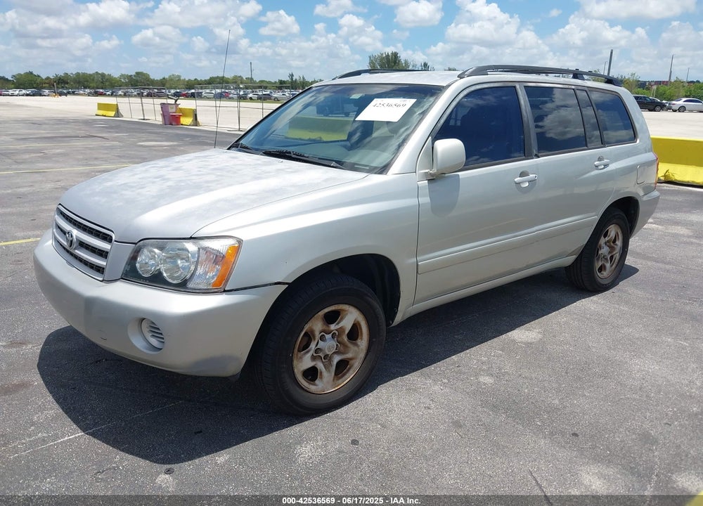 2003 TOYOTA HIGHLANDER V6 VIN: JTEGF21A530095834