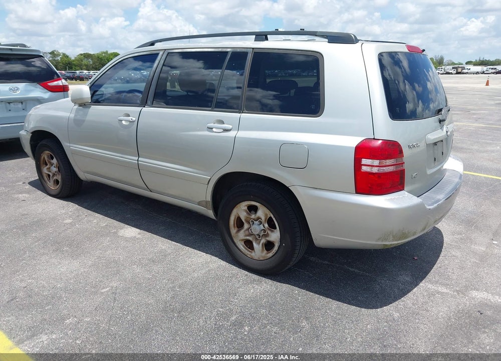 2003 TOYOTA HIGHLANDER V6 VIN: JTEGF21A530095834