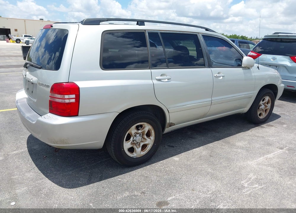 2003 TOYOTA HIGHLANDER V6 VIN: JTEGF21A530095834