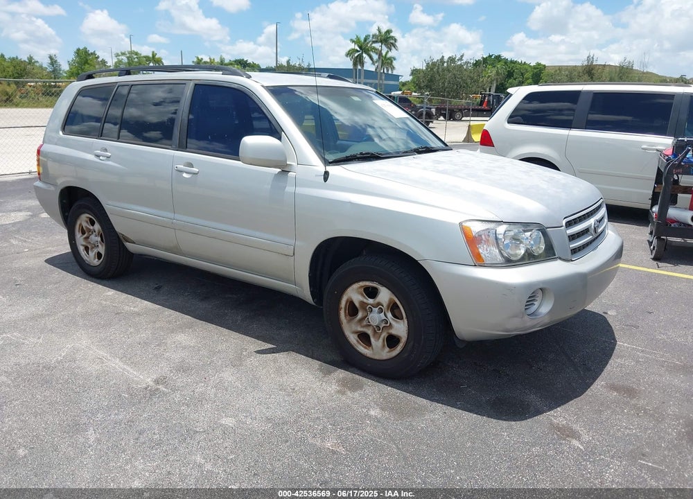 2003 TOYOTA HIGHLANDER V6 VIN: JTEGF21A530095834