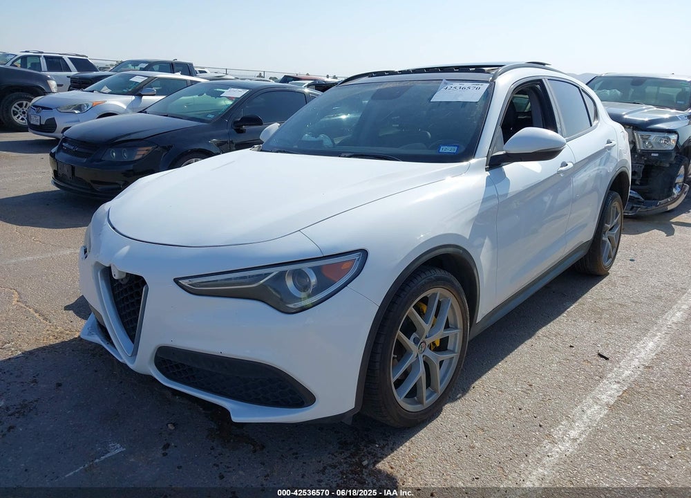 2018 ALFA ROMEO STELVIO VIN: ZASFAKPN6J7B92206