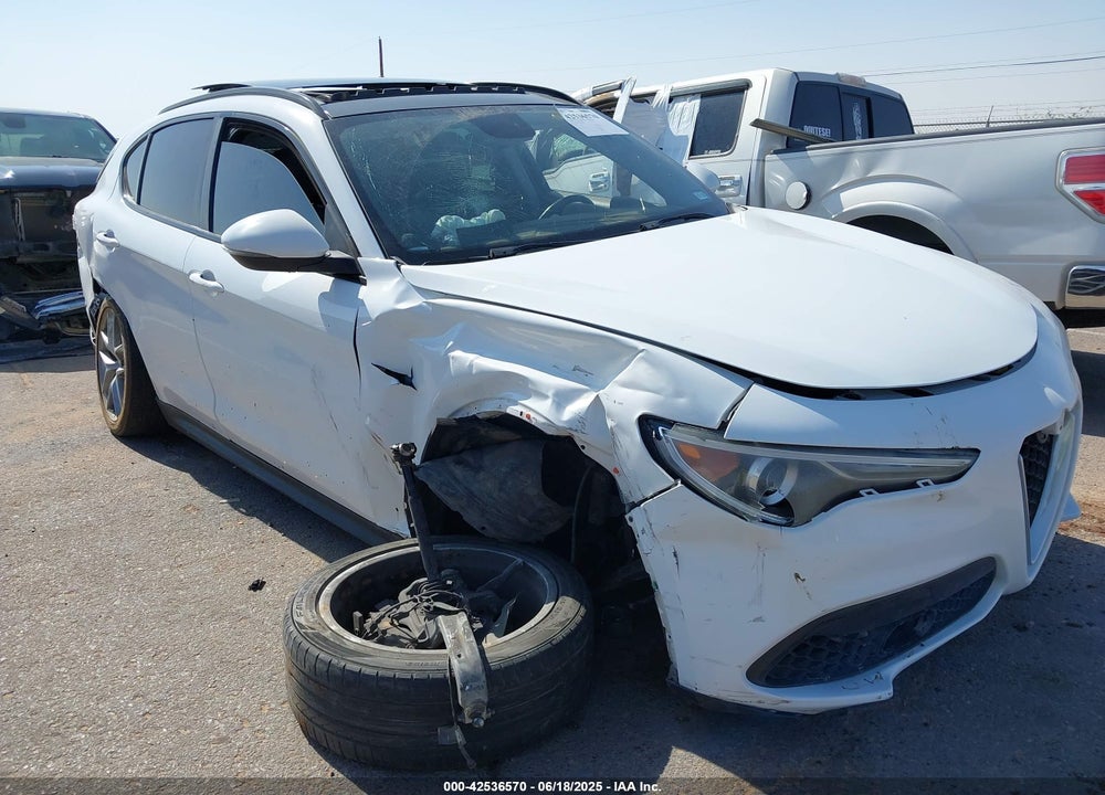 2018 ALFA ROMEO STELVIO VIN: ZASFAKPN6J7B92206