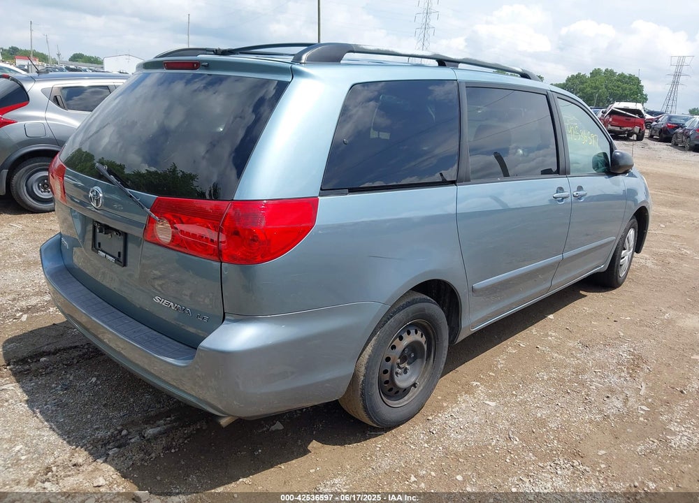 2008 TOYOTA SIENNA LE VIN: 5TDZK23C98S106135