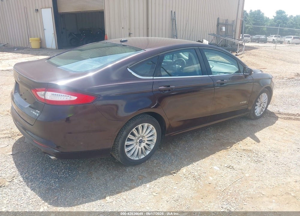 2013 FORD FUSION HYBRID VIN: 3FA6P0LU9DR355247